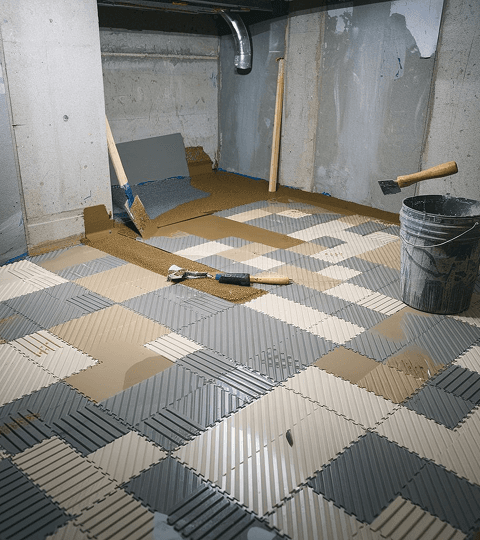 Waterproof Basement Flooring