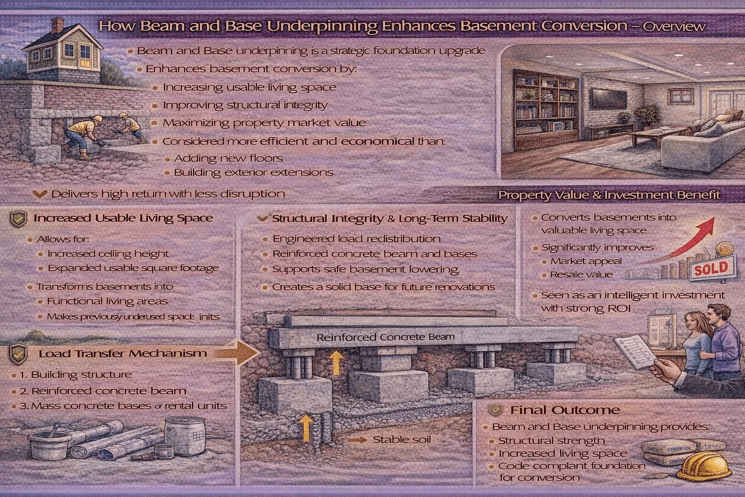 How Does Beam and Base Enhance Basement Conversion