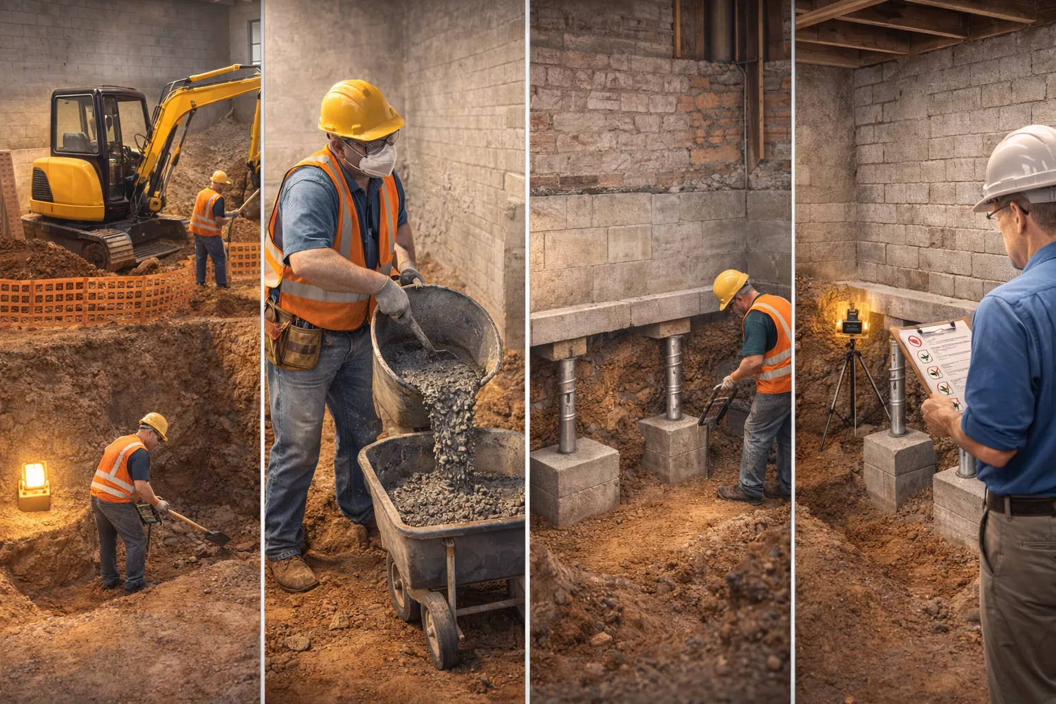 Underpinning Process: Step-by-Step With Safety & Inspections