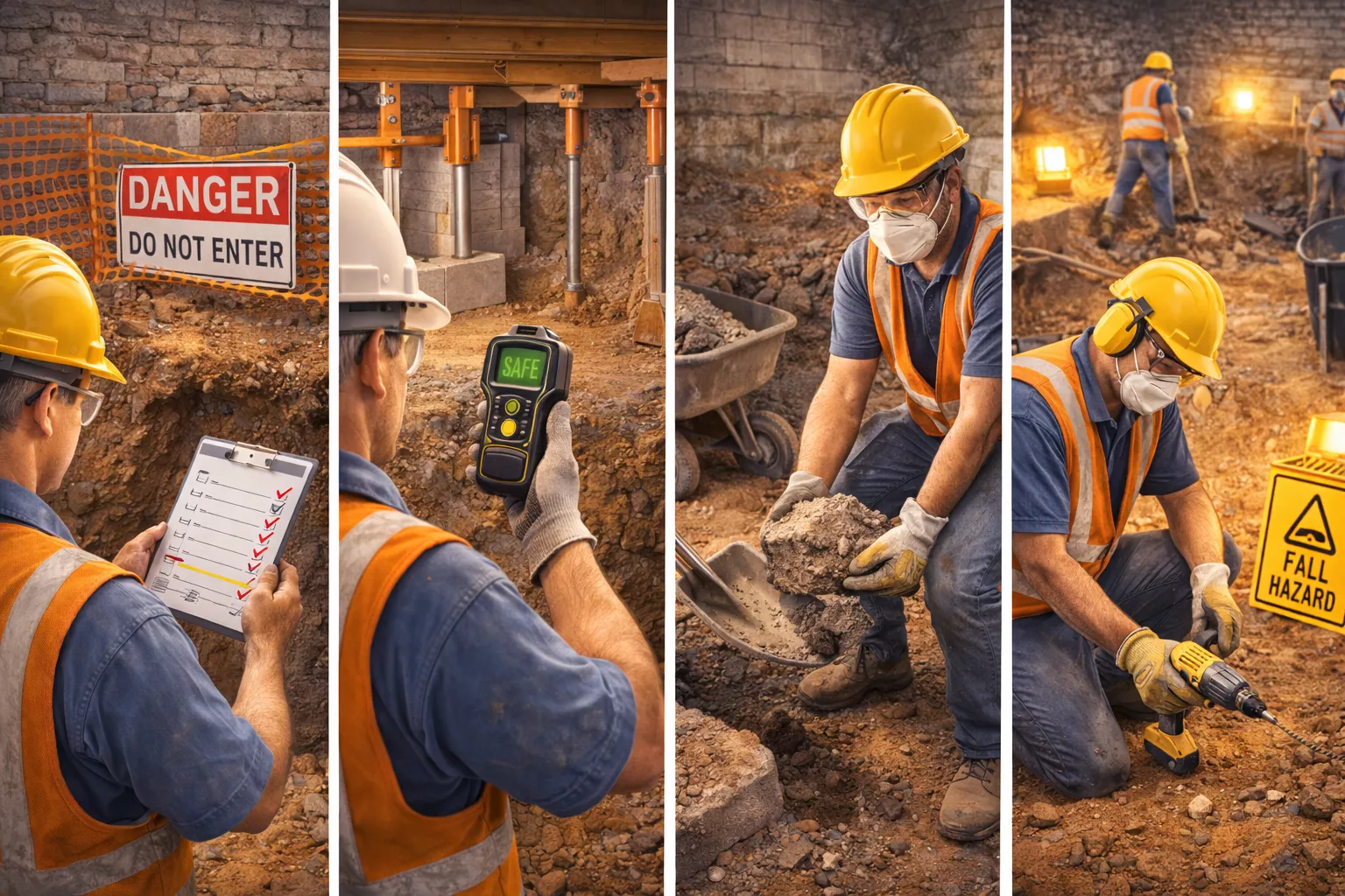 What Safety Measures Govern the Underpinning Process